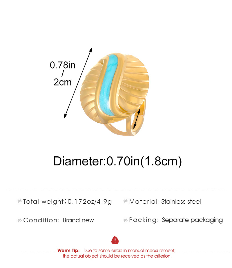 Family Gathering, Date Occasion Vacuum Plating PVD Coated 18K Real Gold Plated Geometric 304 Stainless Steel Elegant Retro Rings Bracelets Bangle