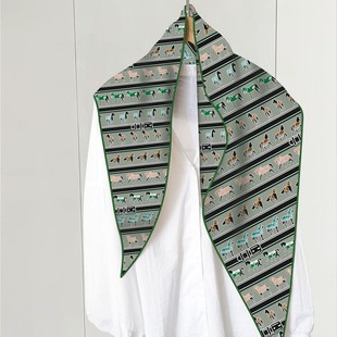 Herringbone Velvet Rhombus Scarf 2025 Spring New Scarf Fashion Handmade Taiwanese Version Warm Scarf Retro Shawl