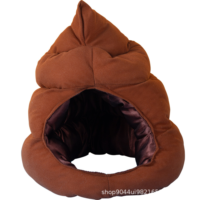 Japonés de dibujos animados divertido venta lindo ins taburete sombrero cabeza cubierta felpa Internet celebridad TikTok foto selfie apoyos