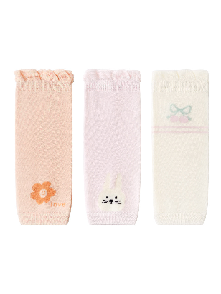 Calcetines de rodillas para bebés primavera nuevos productos de clase A absorción de sudor, calcetines de rastreo elásticos, calcetines para bebés recién nacidos.