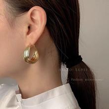 VINTAGE EARRINGS SET circle Pearl Earrings 6-Piece set femal