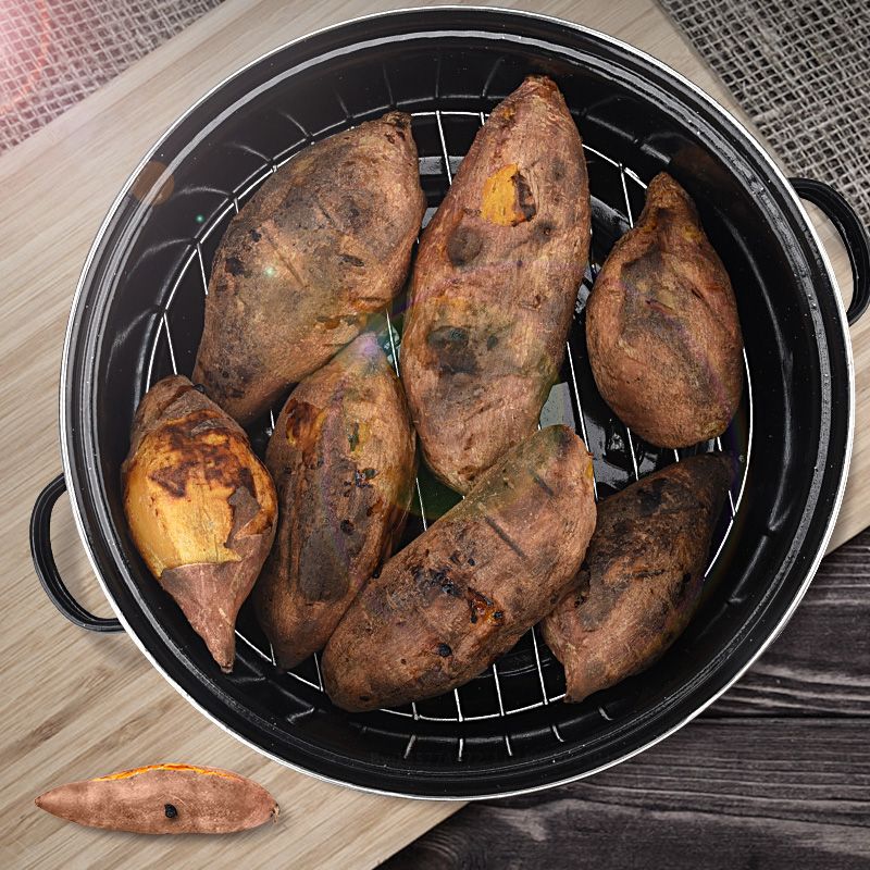 Sweet Potato Roasting Oven, Sweet Potato Roasting Pot, Household Barbecue Stove, Magic Grill Pan, Barbecue