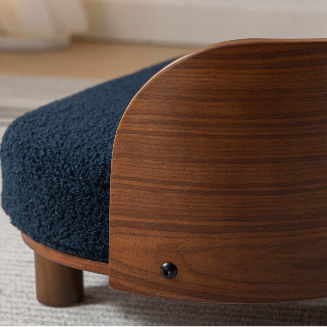 Inventario de madera para gatos cama de doble capa cama de madera maciza pequeña cama de perros grandes y medianos cama de mascotas gato nido