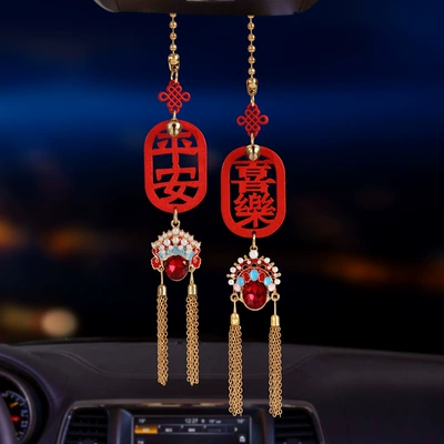 Car hanging, Car Rearview Mirror Pendant Peking