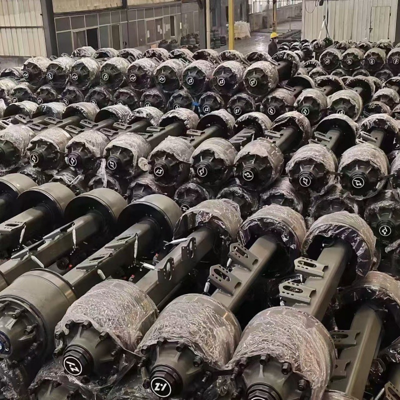 American-style axle assembly, 13T 16T axle, American-style axle, German-style axle, rear axle exported to Africa for production