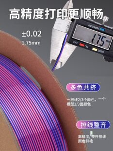 3D��ӡ�Ĳ�PLA�z�I�ʺ�u׃�pɫ/��ɫ1.75mm 1kg�S��