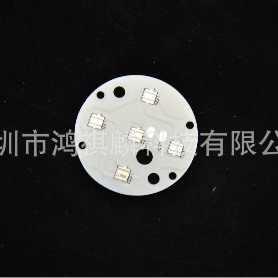 专业生产销售 PCB室内灯具铝基板5W射灯CREE铝基板铝基板厂铝基板