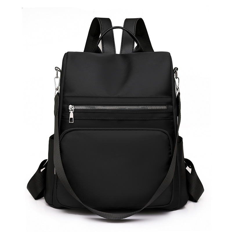 2023 nueva mochila antirrobo de nailon casual para mujer simple y versátil mochila de viaje al aire libre de gran capacidad al por mayor