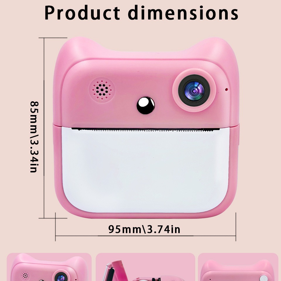 Nuevo transfronterizo A25 fotopolimerización infantil cámara digital adorable mini niño HD impresión de la cámara de regalo