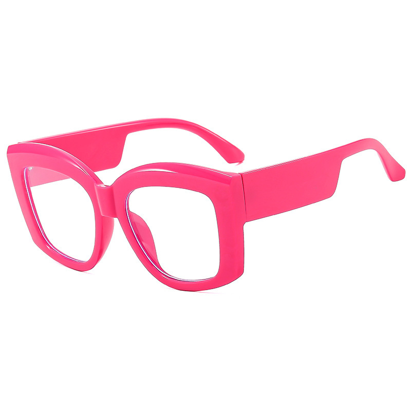 Rose red frame transparent film