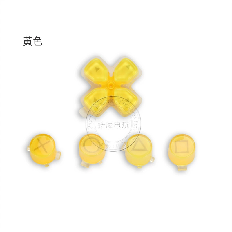 PS5 handle cross direction D-pad symbol triangle round fork square crystal button transparent renovation repair key