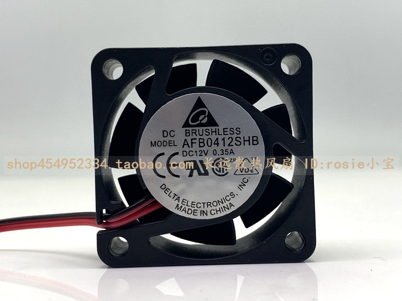 全新正品台达 AFB0412SHB 4015 12V 0.35A 大风量双滚珠测速风扇