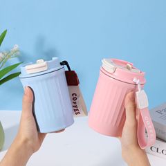 新しい高見えステンレススチールライナー魔法瓶カップ、ポータブルコーヒーカップ、タンブラー、ギフトカップ、印刷可能なロゴ