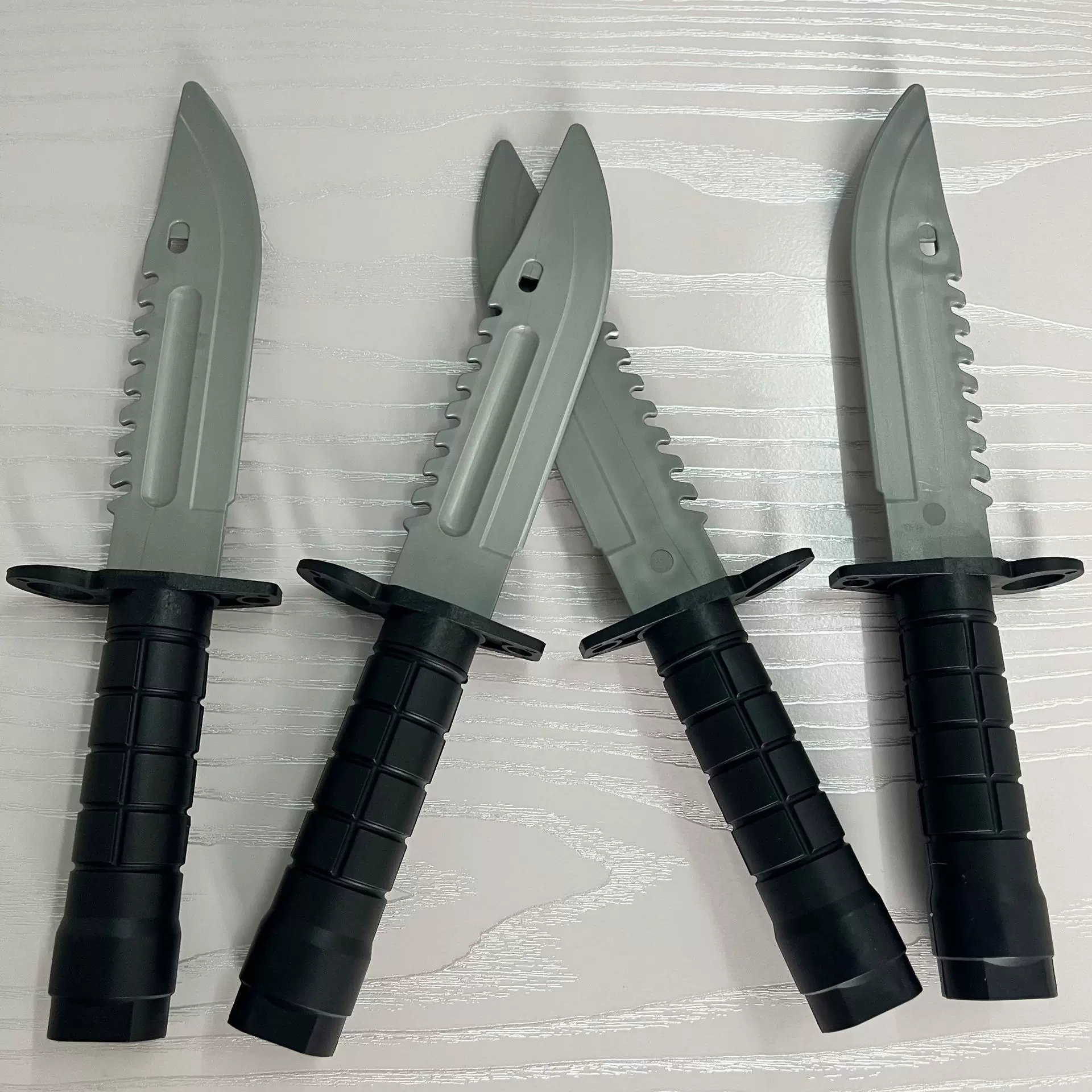 塑料刀道具软刀学校仿真刀匕首刀军训刀表演塑胶模型玩具刀