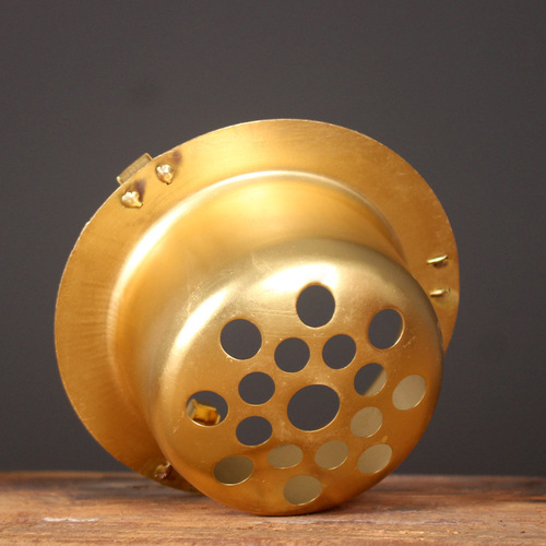 Copper inner pot for charcoal stove, tea accessories, Gongfu tea set, tea furnace, wind stove, fire stove, tea brewing stove, dry-burn prevention stove chamber