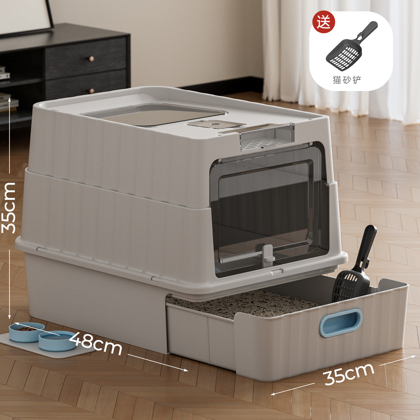 레귤러 스타일 [2세대 루빅큐브 서랍형] 클래식 그레이