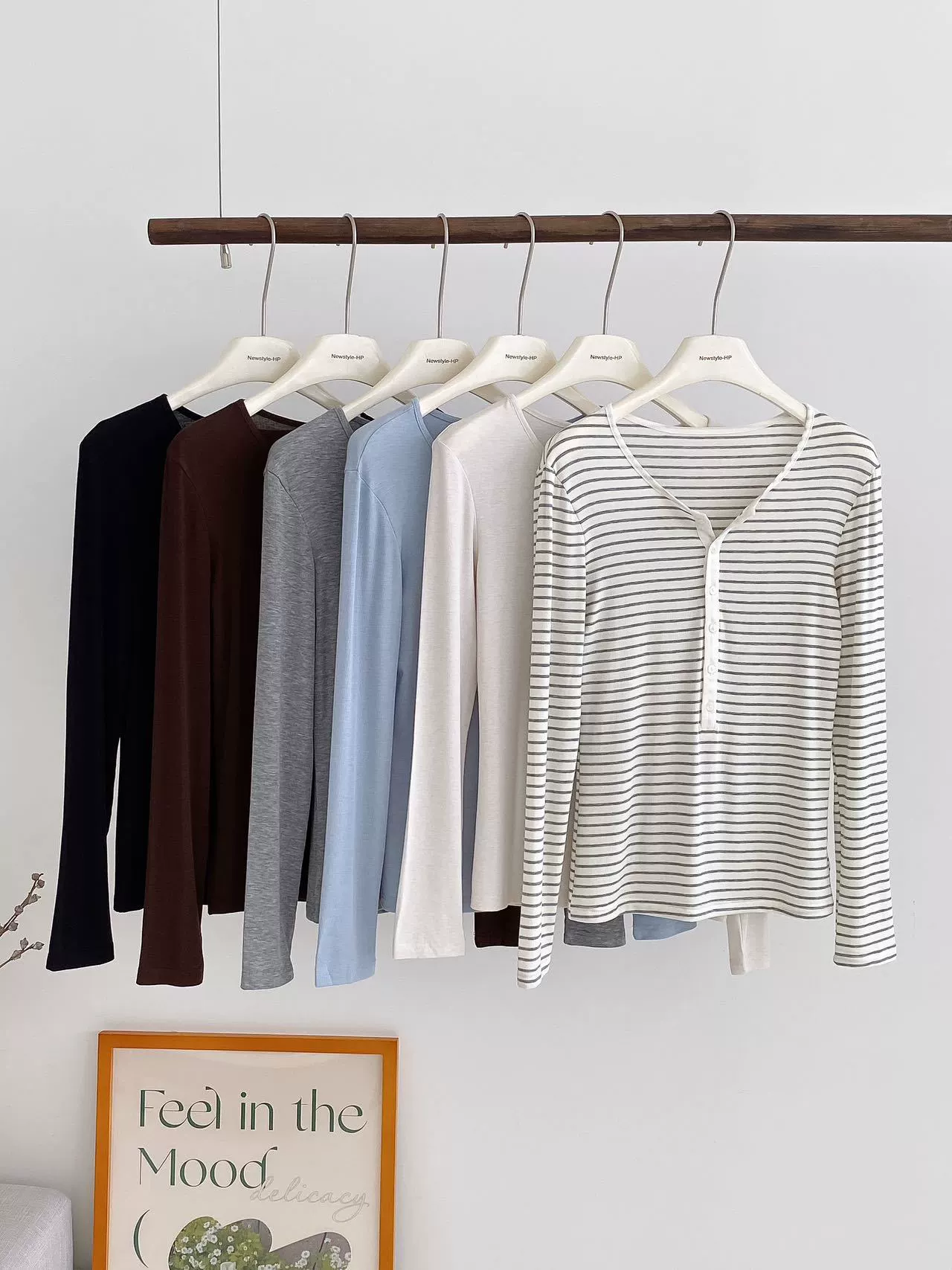 Spot Lyocell Tencel ацетат овечья шерсть Генри Фрита Лила кнопочная нижняя рубашка с длинным рукавом в полоску осень и зима