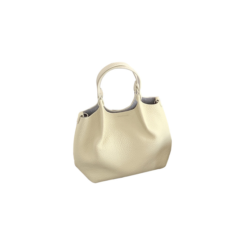 Soft small tote for women's 2024 new top layer cowhide crossbody bucket ba, enuine leather hih-end sinle shoulder_voghion.com