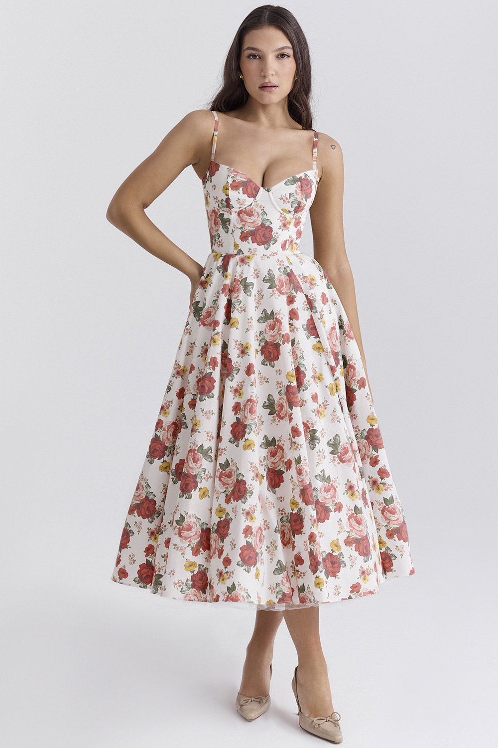 Women's Double Layer Mesh Swing Dress Princess Style Summer Fashion_voghion.com