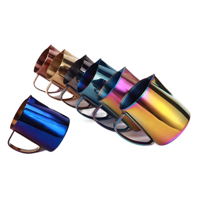 304 de acero inoxidable taza Cápsula de café de estilo japonés guirnalda taza flor olla de lujo taza de café puede ser al por mayor-@