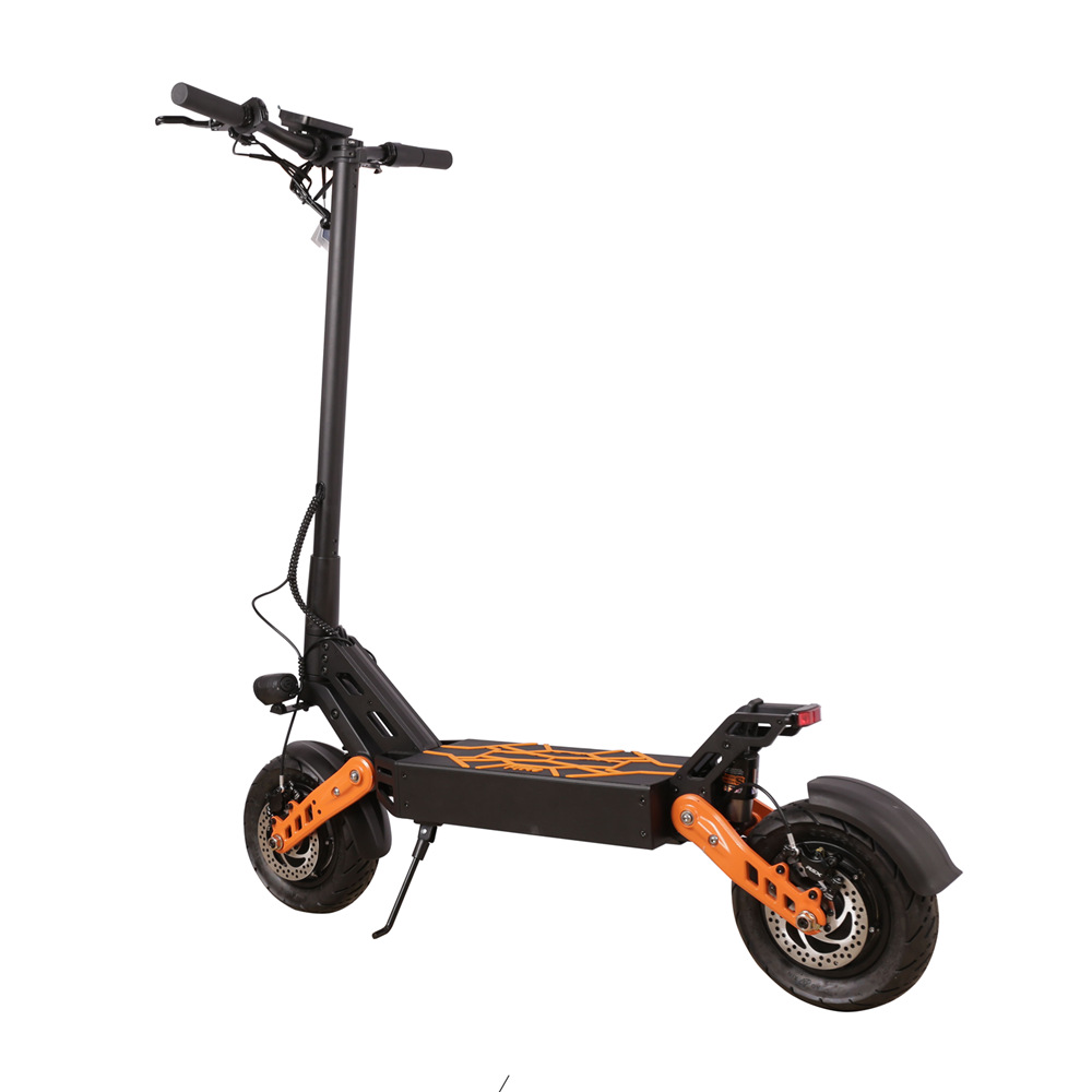 Cross-border Export F7 Electric Scooter Lithium Battery New 11-inch Off-road Wide Tire Adult Folding Scooter (Auto Parts and Accessories) - 48v10a