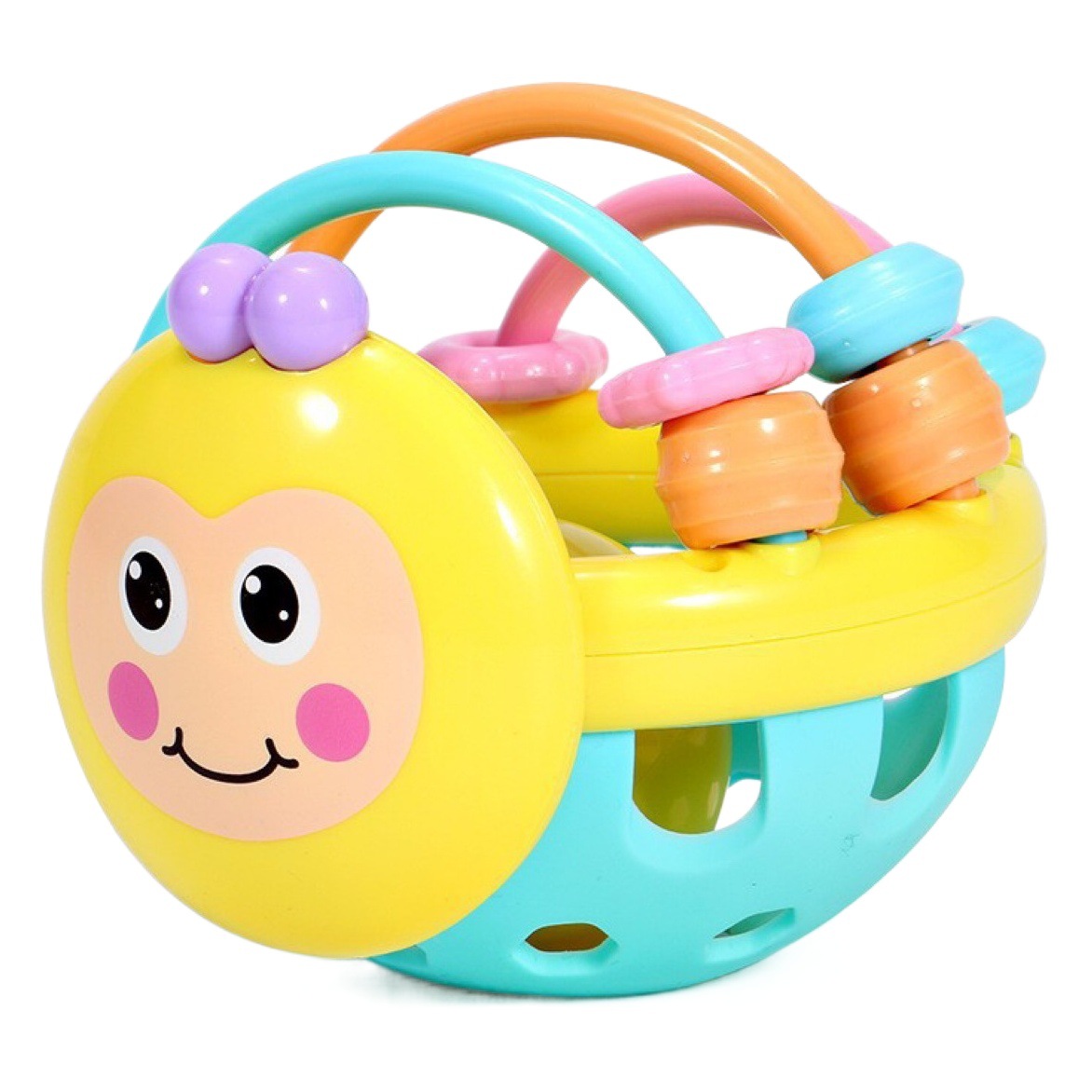 Cross-border newborn baby toys newborn rattle 6 to 12 months baby grasping 0-1 years old early education educational grasping