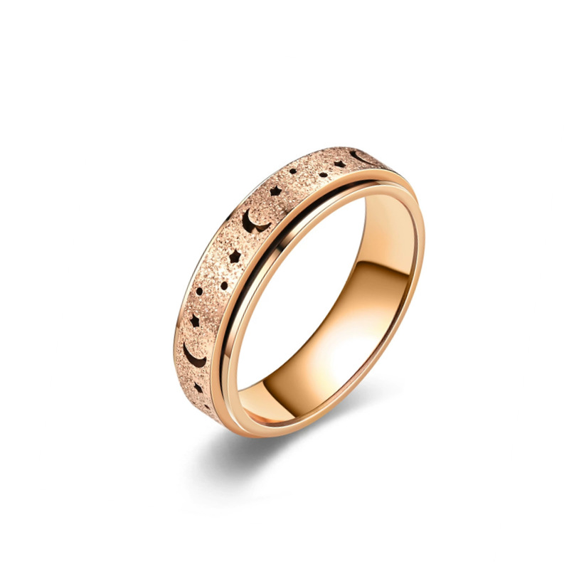 Stylish Fidget Ring For Anxiety Relief And Quiet Stress Management_voghion.com