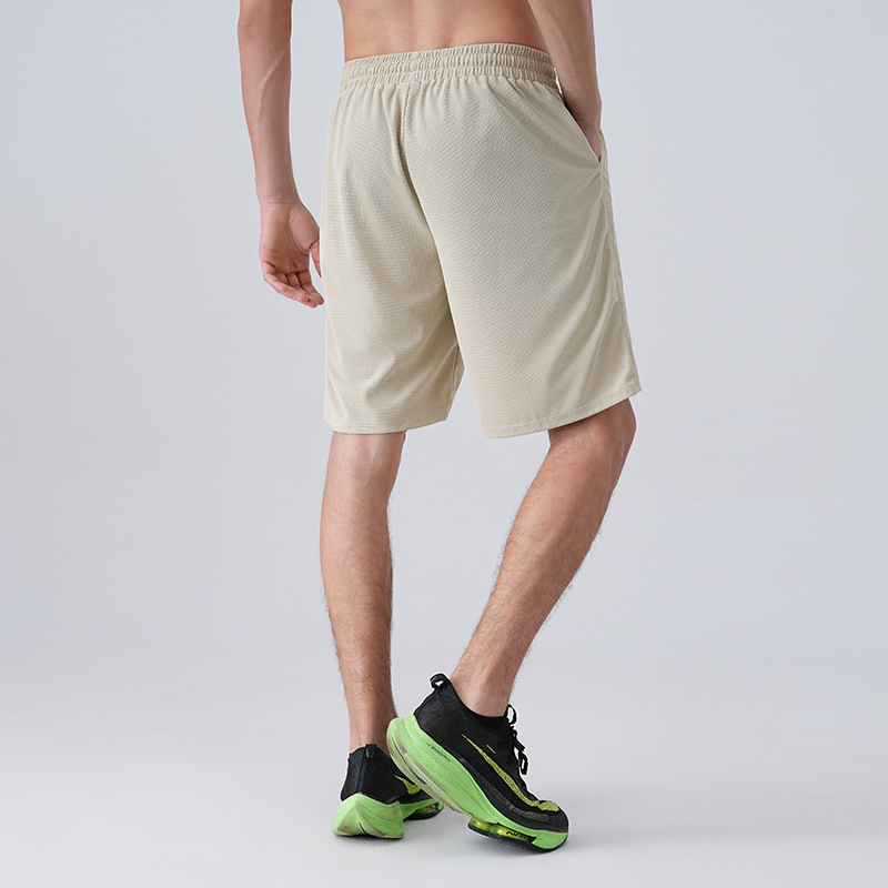 Pantalones cortos de hombre baloncesto delgado elástico ocio entrenamiento para correr pantalones cortos deportivos