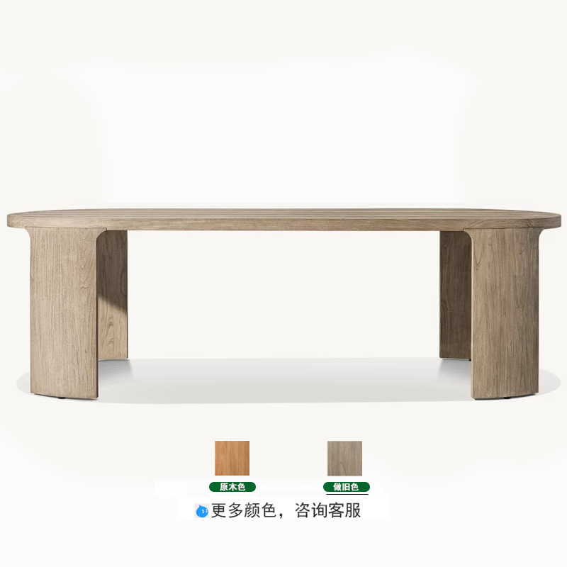 Mesa larga 2,8m (teca)