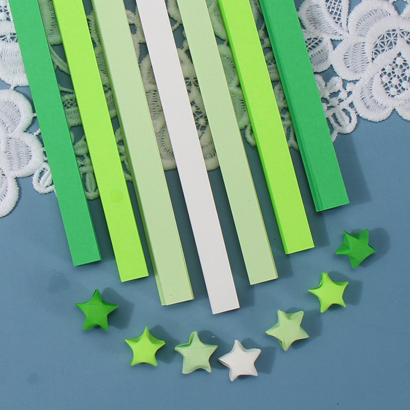 Green gradient length 24CM [540 sheets/pack]