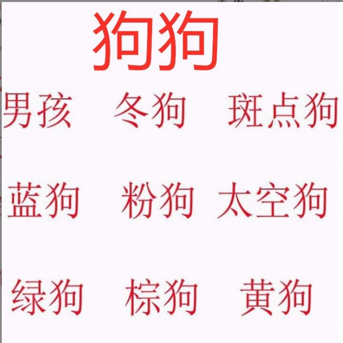 跨境外贸狗狗系列毛绒玩具狗狗公仔玩偶