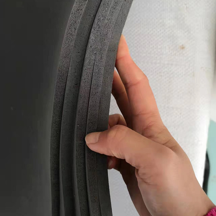 定制防水防潮防静电发泡橡胶板材 加硫米白色橡胶鞋材料 防滑地垫