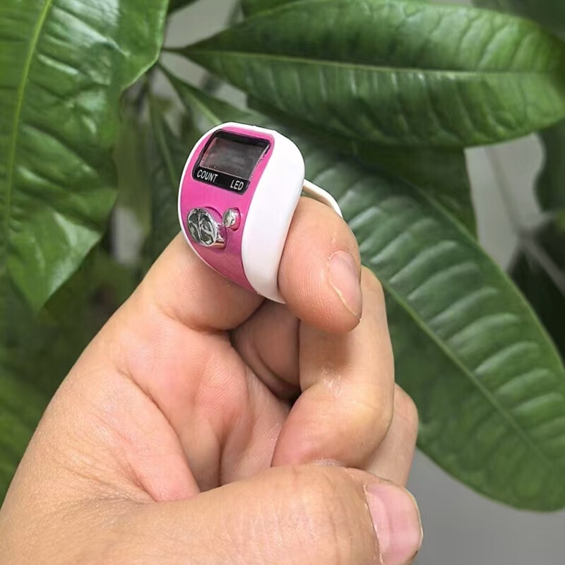 新しいカウンター！ LEDリングカウンター ポイント便利なリング減圧ハンドプレス電子カウンターメーカー|undefined