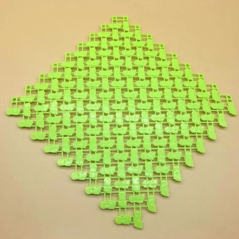 발 스타일 녹색