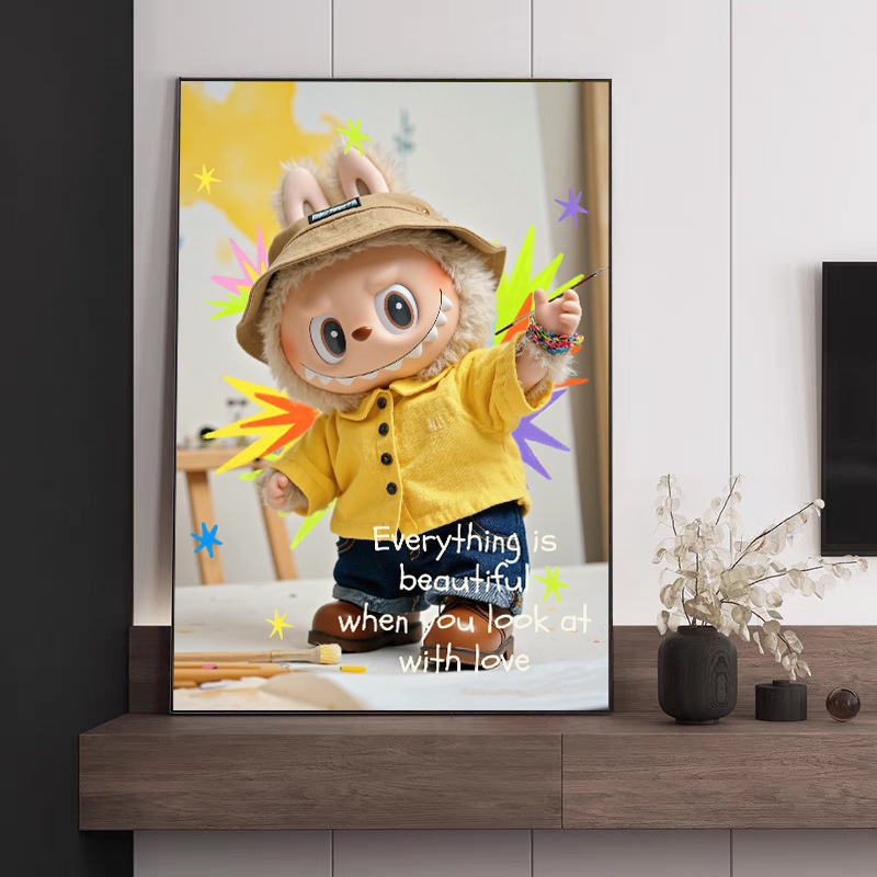 Q / 40*60cm [noyau pur/peinture auto-adhésive] sans cadre