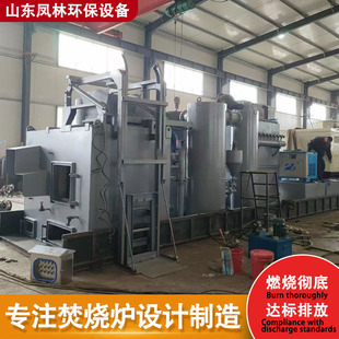 Multi-Purpose Solid Waste Incinerator Smokeless and Dust-Free Slaughterhouse Incinerator Waste High-Temperature Pyrolysis Incinerator