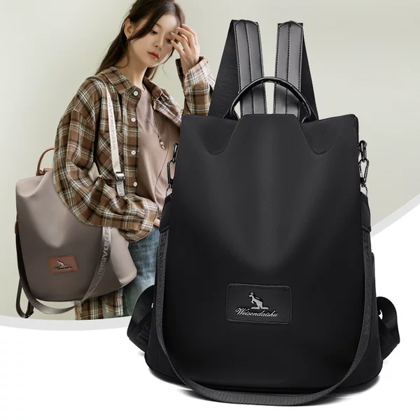 Multifunctional Lightweight Backpack for Women, New High-Quality Oxford Cloth Large-Capacity Anti-Theft Backpack, Commuter Student School Bag