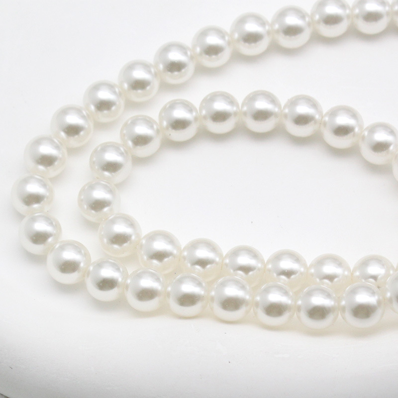 Shijia Pearl de vidrio de perlas de dopamina de color serie de cuentas didiy pulseras collares accesorios image 3