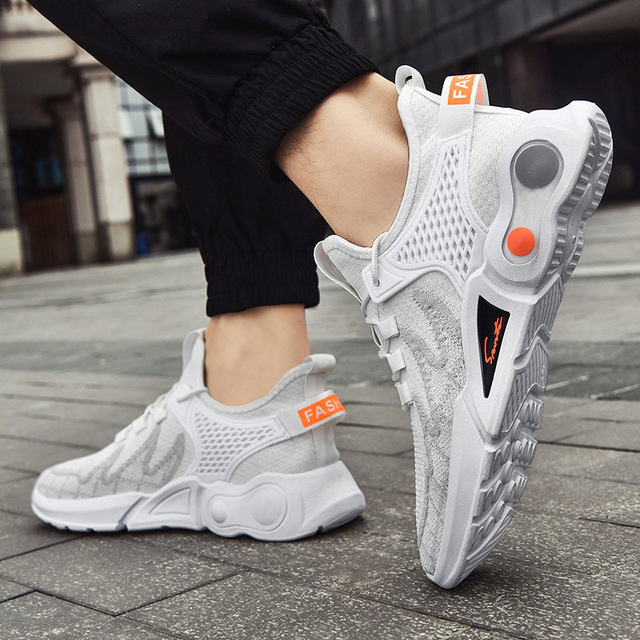 Korean Fashion Sneakers Men's Shoes 2021 New Summer Couple Casual Shoes Fly Woven Mesh Breathable Fashionable Shoes for Women Korean Fashion Sneakers Men's Shoes 2021 New Summer Couple Casual Shoes Fly Woven Mesh Breathable Fashionable Shoes for Women