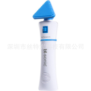Ultrasonic Facial Cleaning Brush Handheld Silicone Face Cleanser Waterproof Exfoliator Whitening Skin Care