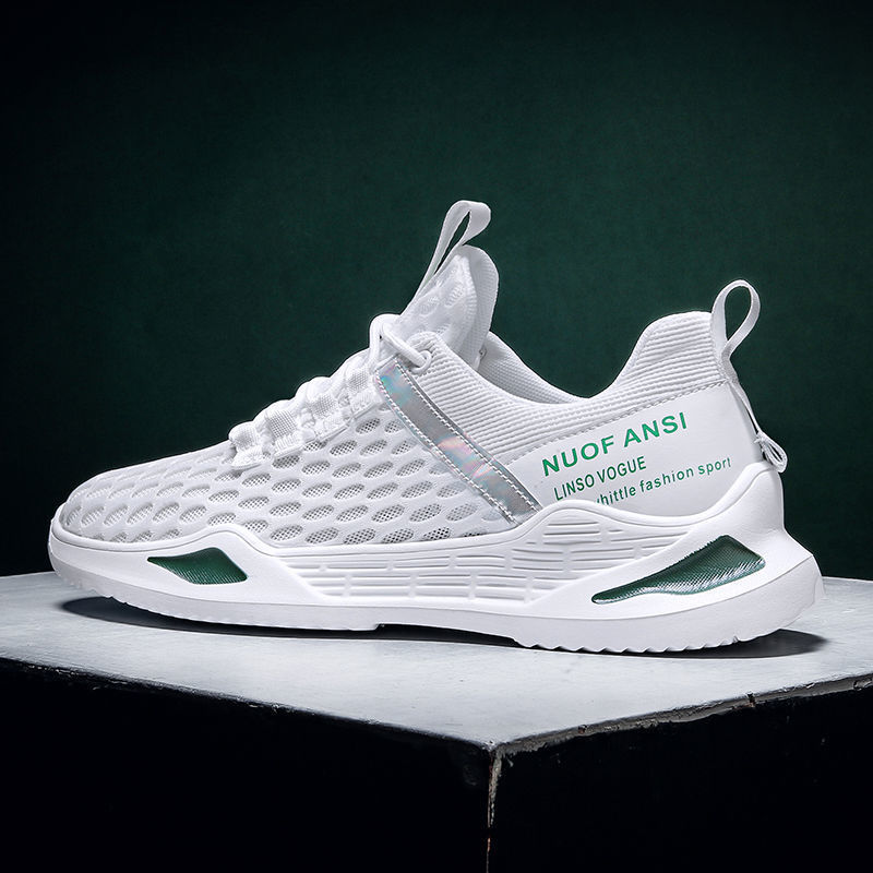 Men's Cross-border E-commerce Website New Men's Sporty Casual Shoes British Breathable Trendy Breathable Simple Sports Shoes