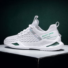 Men's Cross-border E-commerce Website New Men's Sporty Casual Shoes British Breathable Trendy Breathable Simple Sports Shoes