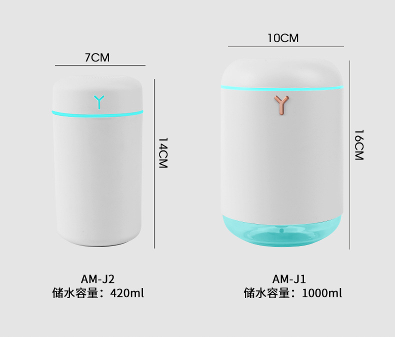 加湿器家用大雾量 新款usb车载空气加湿器批发大容量卧室净化器详情43