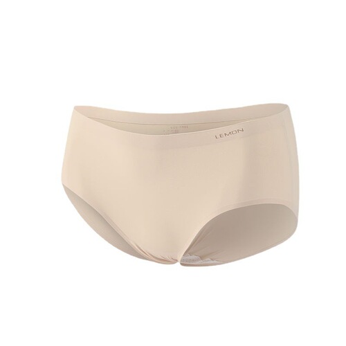 Lemon Boutique One Piece Ice Silk Seamless Panties Women's Cool Breathable Mid-waist Briefs Five-Piece Box