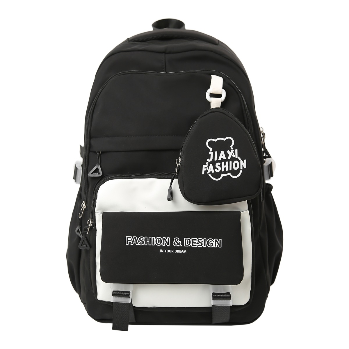 Mochila de moda JIAYISTAR transfronteriza nueva escuela de estilo de estilo casual mochila simple puede ser enviada