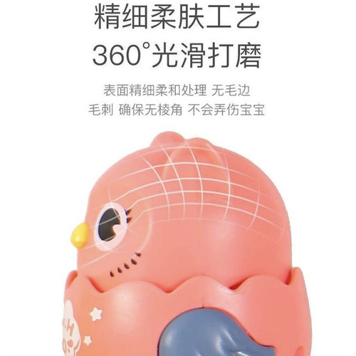 Children's Creative Pressurized Owl Slider Cartoon Inertia Return Car Popular Small Animal Toy Wholesale