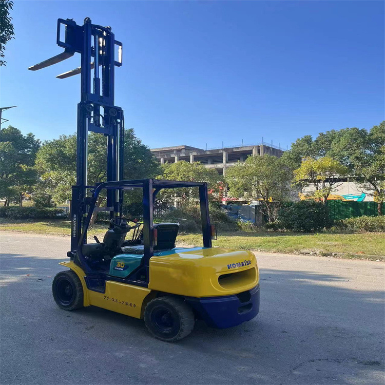 小松3吨叉车新款二手叉车 双门架3吨，Komatsu 3-ton forklift