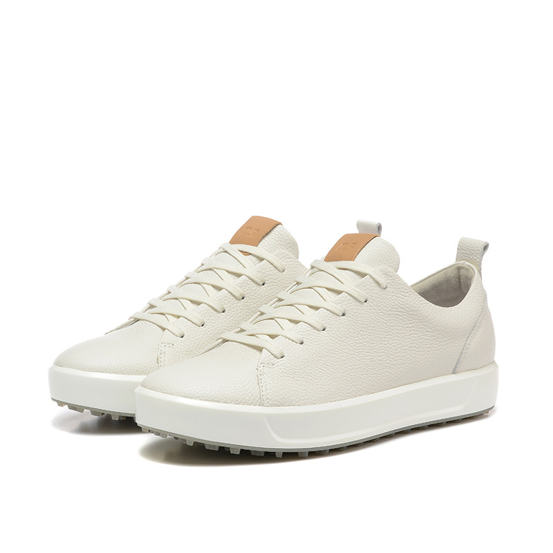 2025外贸男鞋 BS四季透气真皮户外休闲皮鞋 真皮高尔夫板鞋小白鞋