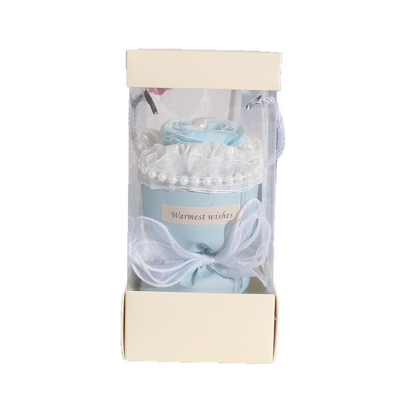 教师节礼物花束仿真玫瑰花香皂花珍珠玫瑰生日礼物节日送老师花束|undefined