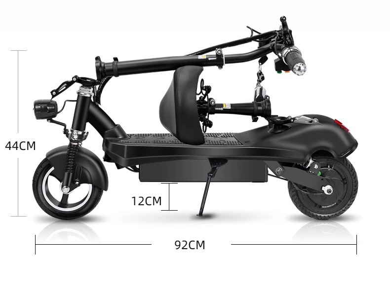 Electric Mini Scooter Small Ant Electric Scooter Foldable Lightweight Pocket Car One Button Folding Children